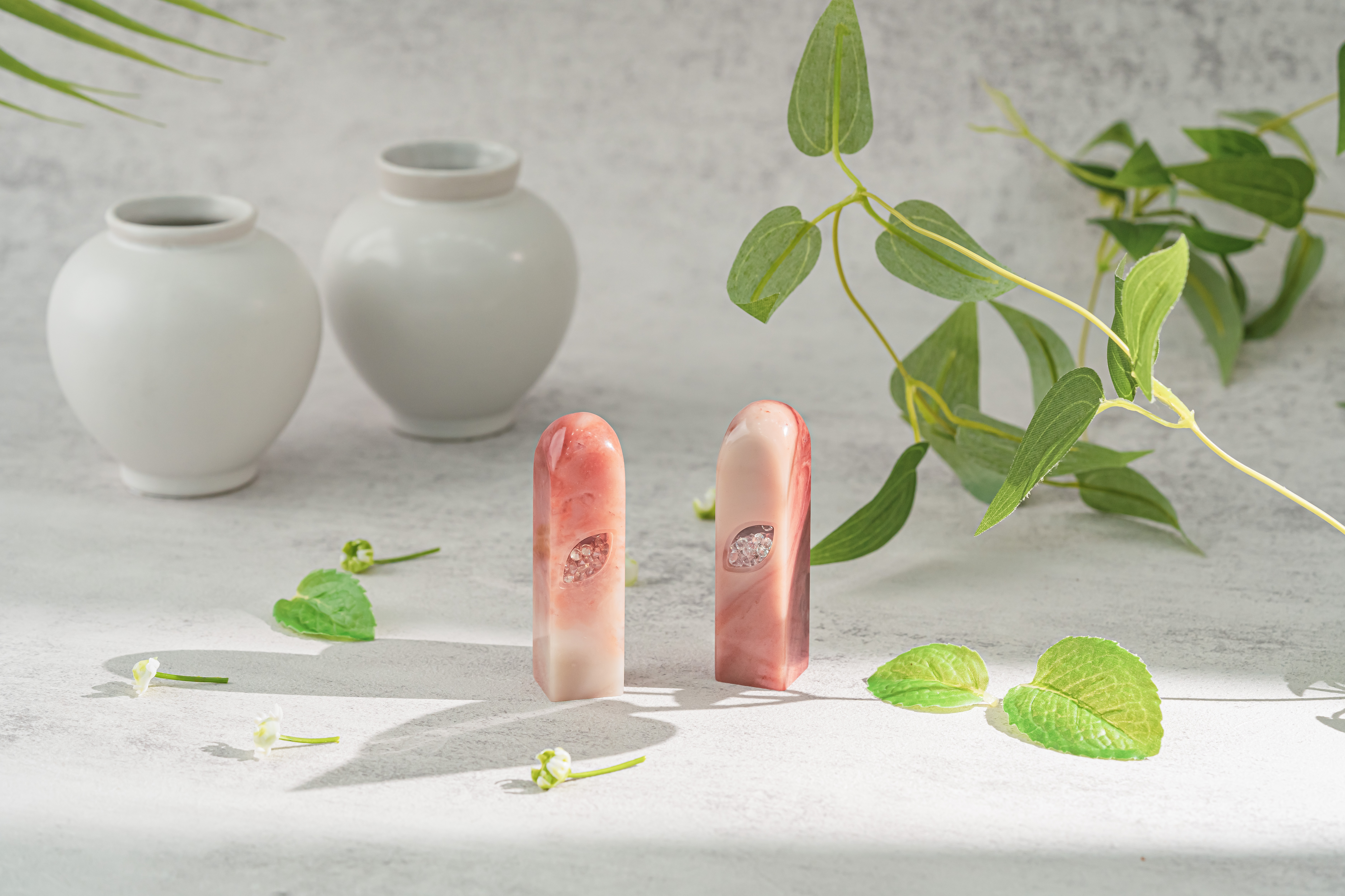 비바체리아 클래식 자연석 셀프 DIY 탯줄도장 보석도장 인감도장 수제도장